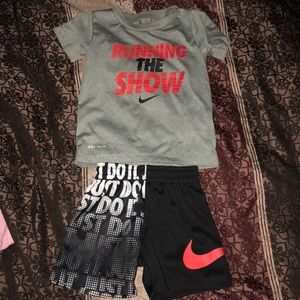 Nike dri-fit toddler 2piece set